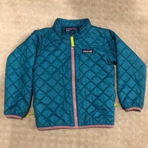 Blue baby Patagonia Nano Puff 4T GUC